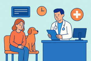 Eläinlääkärille pääsy päivystyksessä – odotusajat ja triage